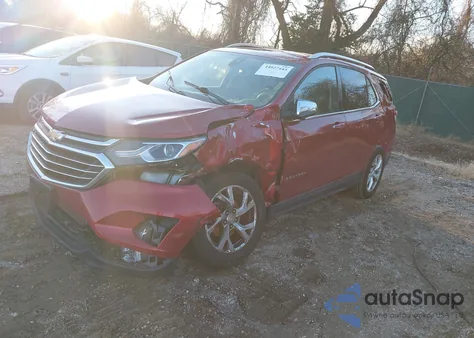 2018 Chevrolet Equinox Premier z USA, uszkodzony, nr VIN 3GNAXMEV4JS540142